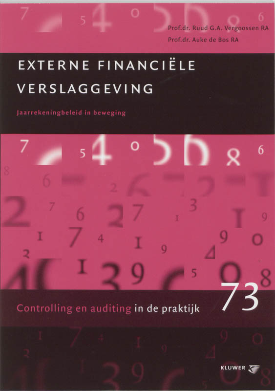 Omslag van Externe financiële verslaggeving