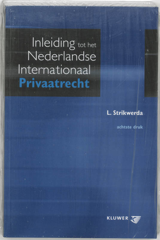 Omslag van Inleiding tot het Nederlandse Internationaal Privaatrecht