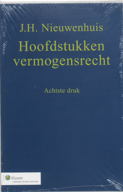 Omslag van Hoofdstukken vermogensrecht