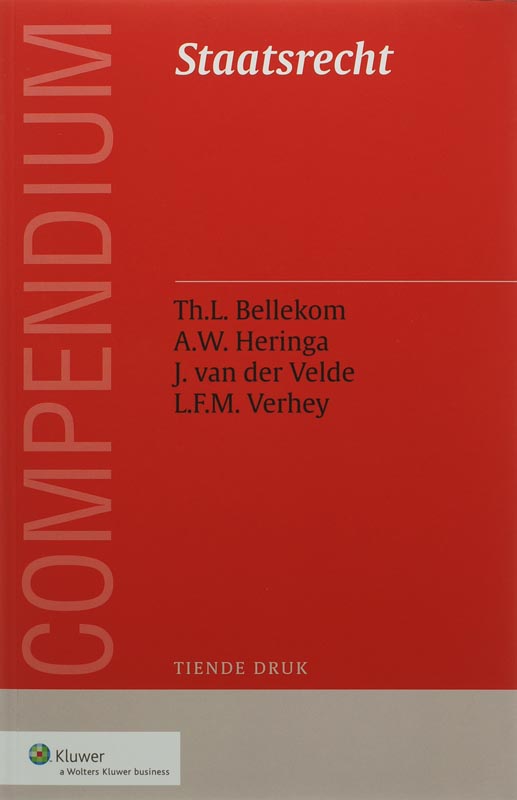 Omslag van Compendium van het staatsrecht