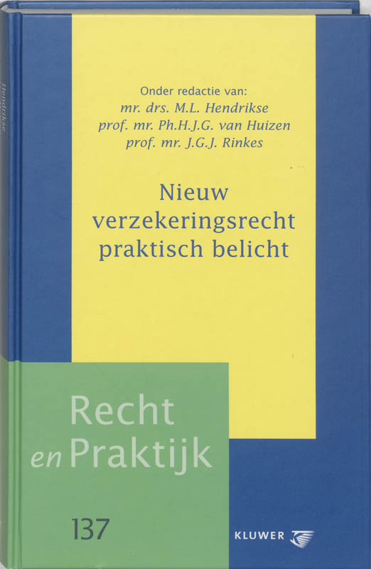 Omslag van Nieuw verzekeringsrecht praktisch belicht