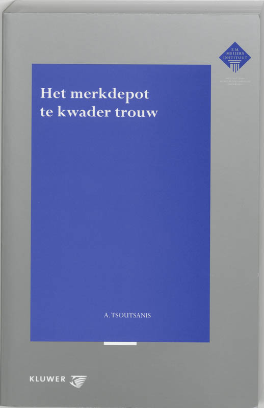 Omslag van Het merkdepot te kwader trouw