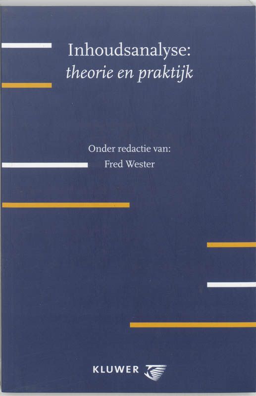 Omslag van Inhoudsanalyse