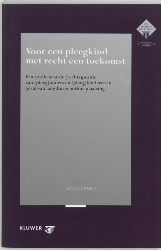 Omslag van Voor een pleegkind met recht een toekomst