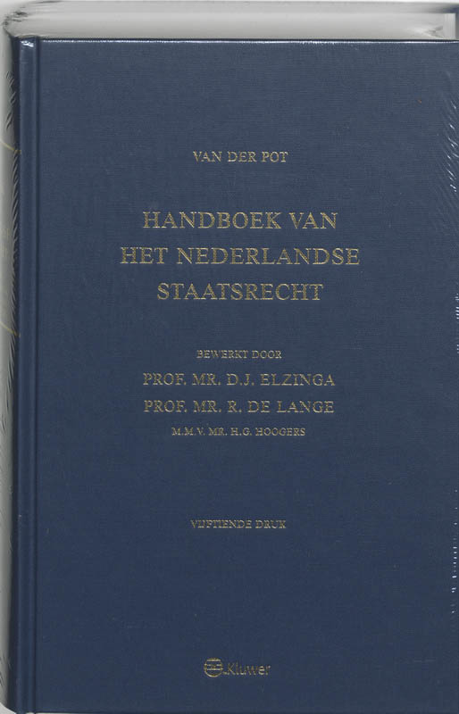 Omslag van Handboek van het Nederlandse staatsrecht