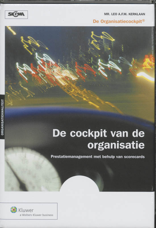 Omslag van De cockpit van de organisatie