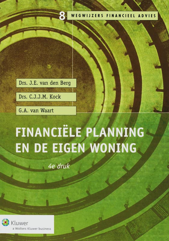 Omslag van Financiele planning en de eigen woning
