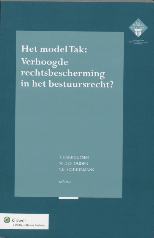 Omslag van Het model Tak
