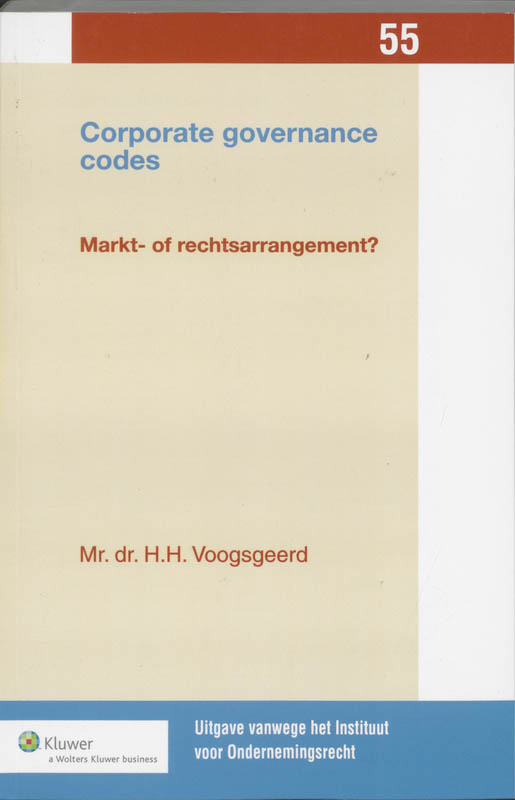 Omslag van Corporate Governance Codes