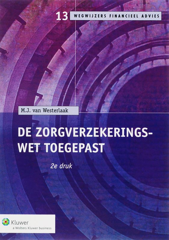Omslag van De zorgverzekeringswet toegepast