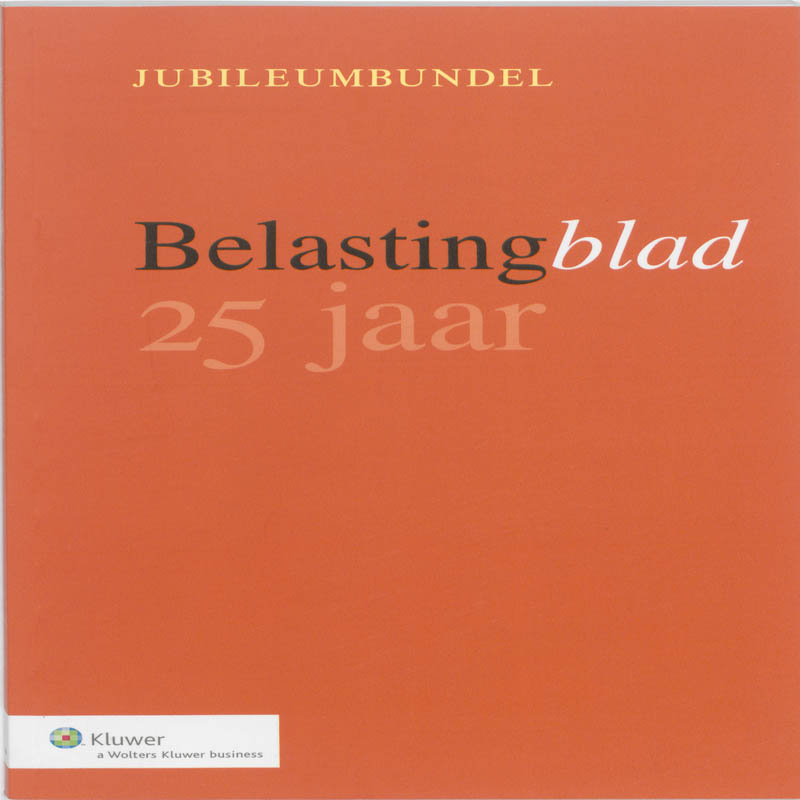 Omslag van Belastingblad 25 jaar