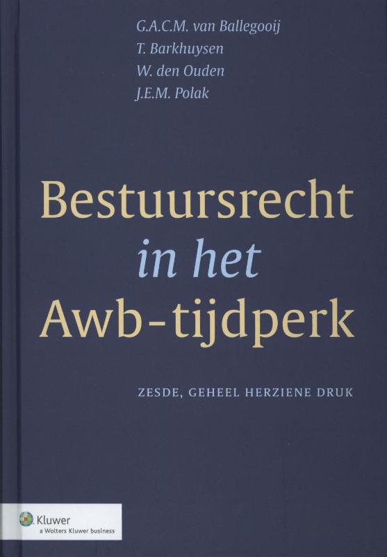 Omslag van Bestuursrecht in het Awb-tijdperk