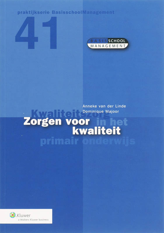 Omslag van Zorgen voor kwaliteit