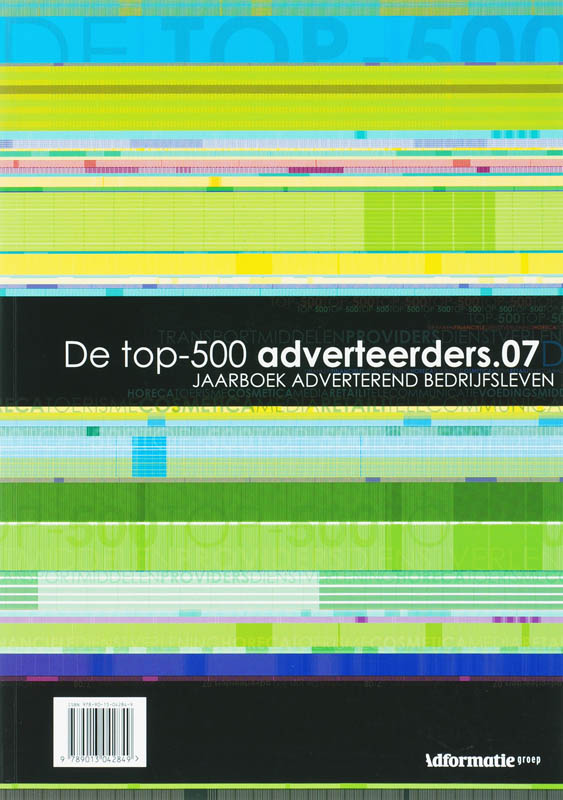 Omslag van De top-500 adverteerders.07