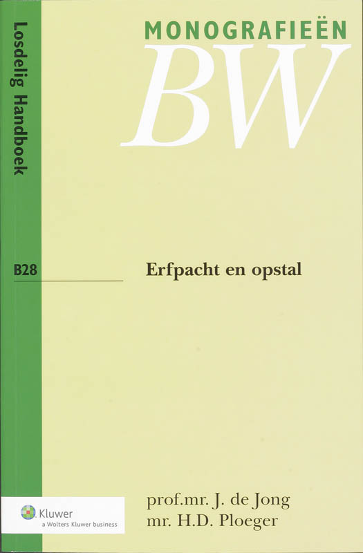 Omslag van Erfpacht en opstal