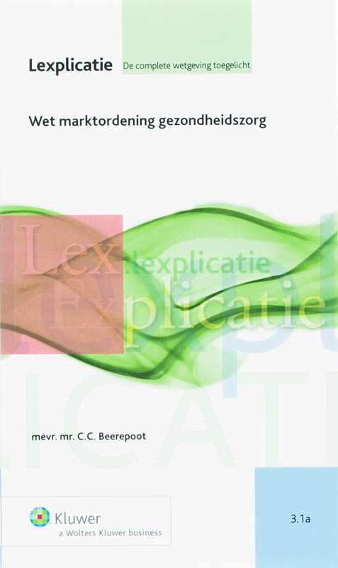 Omslag van Wet marktordening gezondheidszorg