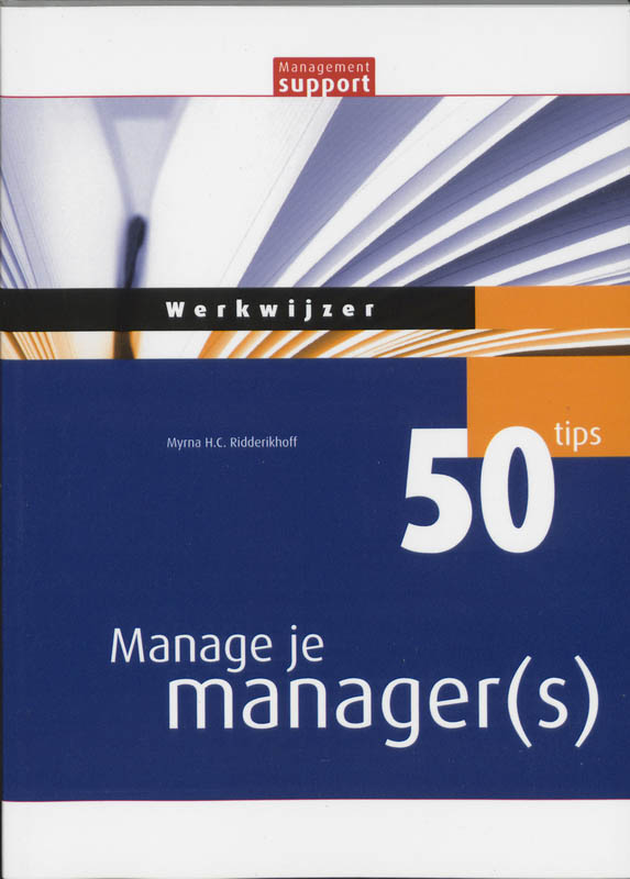 Omslag van Manage de Manager(s)