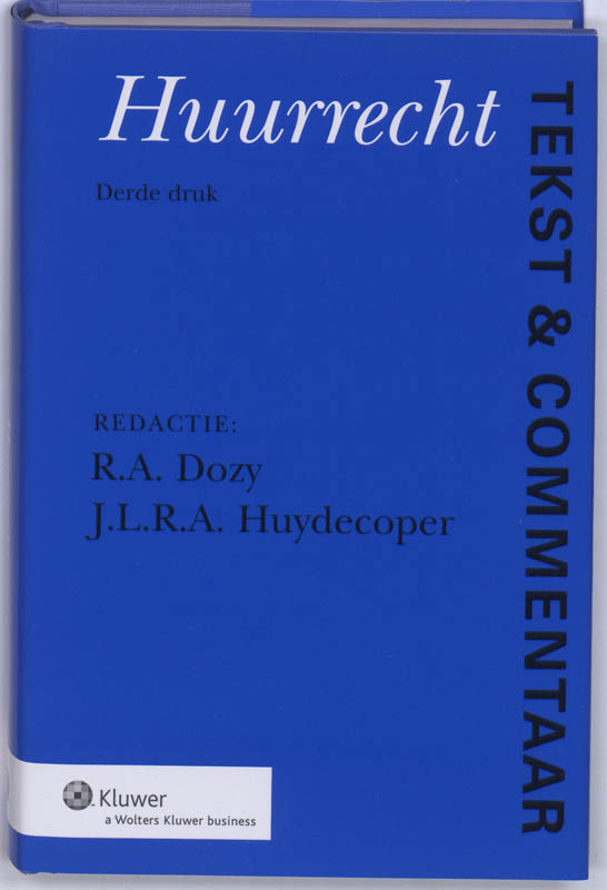 Omslag van Huurrecht