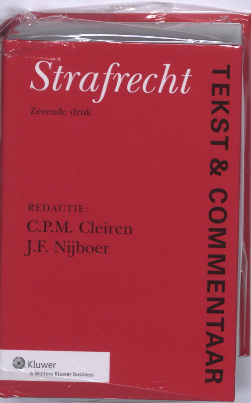 Omslag van Strafrecht