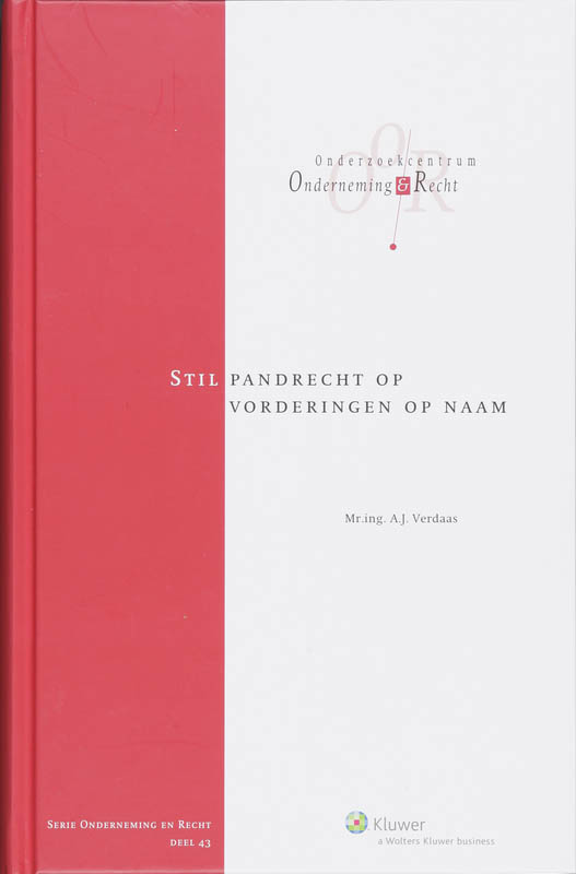 Omslag van Stil pandrecht op vorderingen op naam