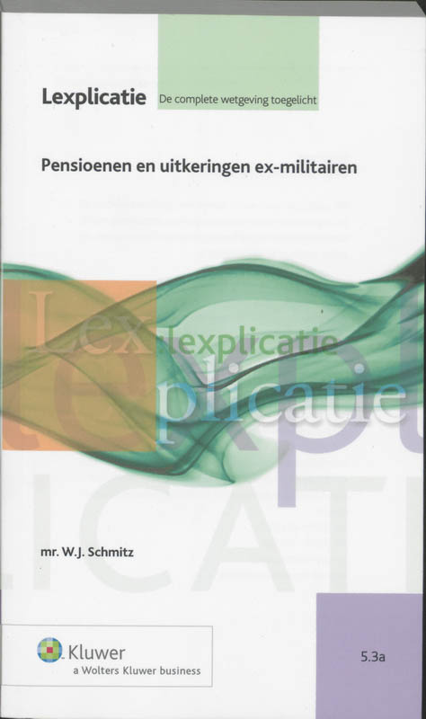 Omslag van Pensioenen en uitkeringen ex-militairen