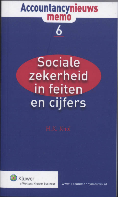 Omslag van Sociale zekerheid in feiten en cijfers