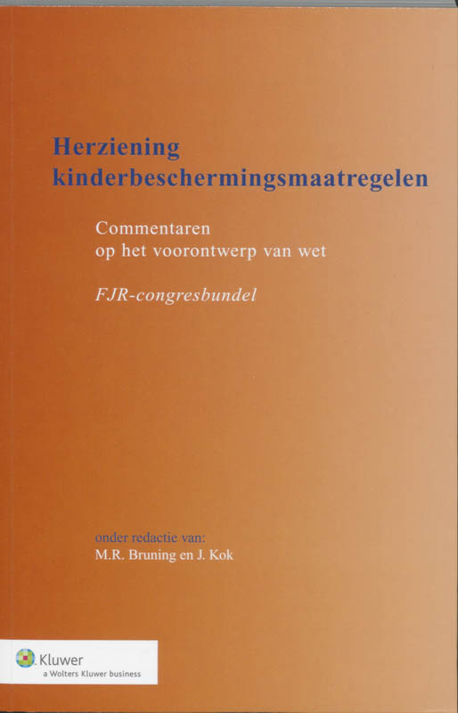Omslag van Herziening kinderbeschermingsmaatregelen