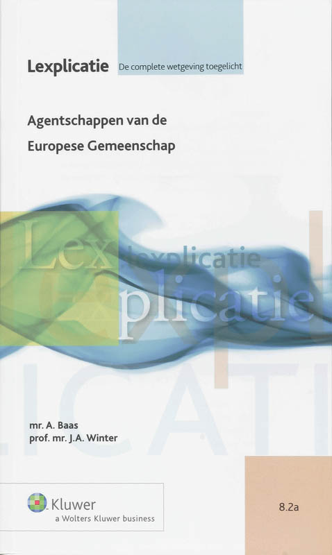 Omslag van Agentschappen van de Europese Gemeenschap