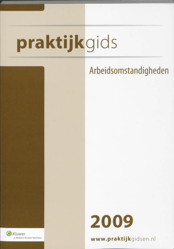 Omslag van Praktijkgids Arbeidsomstandigheden