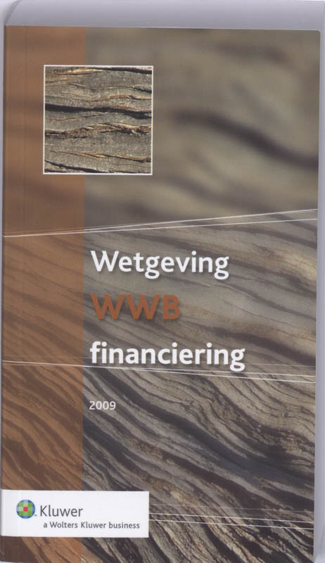 Omslag van Wetgeving financiering WWB 2008
