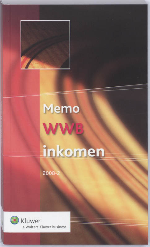 Omslag van Memo WWB inkomen 2008-002
