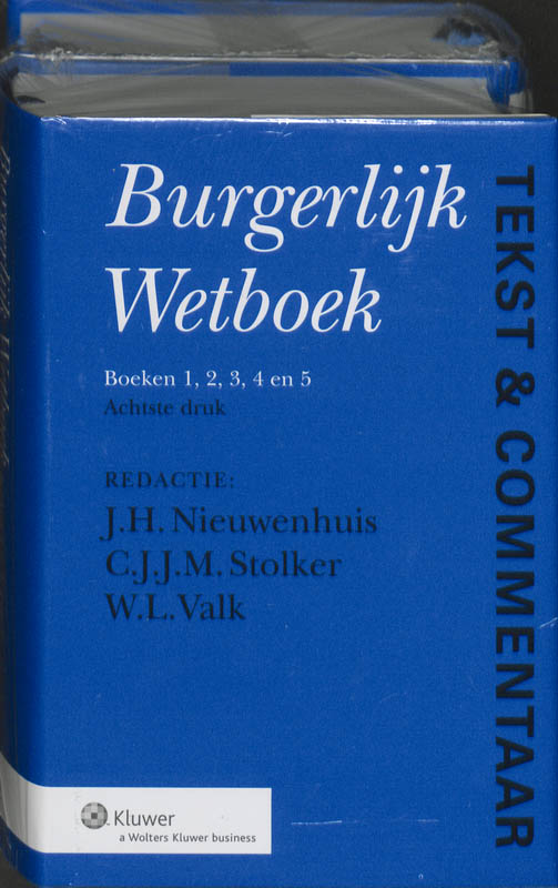 Omslag van Burgerlijk Wetboek