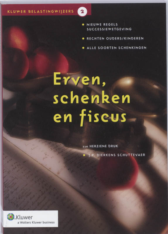 Omslag van Erven, schenken en fiscus
