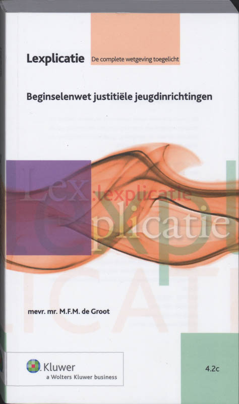 Omslag van Beginselenwet justitiele jeugdinrichtingen