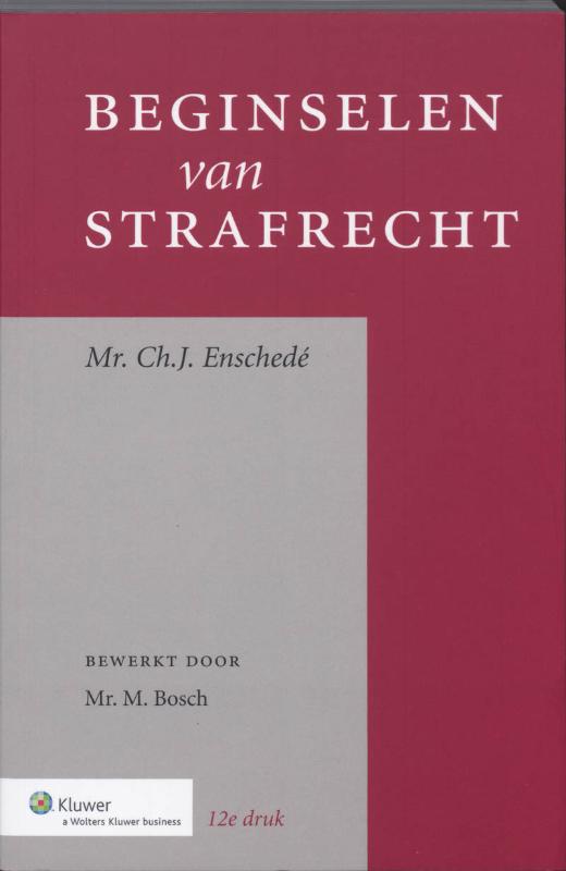 Omslag van Beginselen van strafrecht