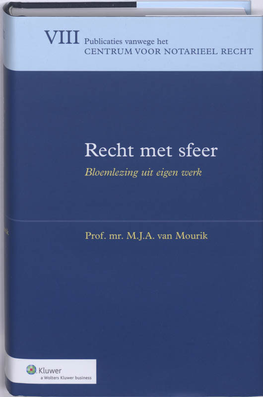 Omslag van Recht met sfeer