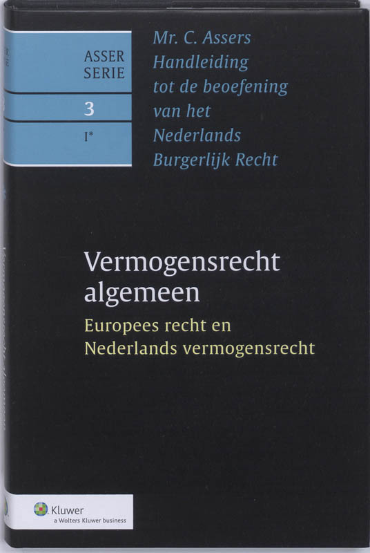 Omslag van 3-1 Europees recht en Nederlands vermogensrecht