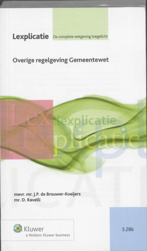 Omslag van Gemeentewet