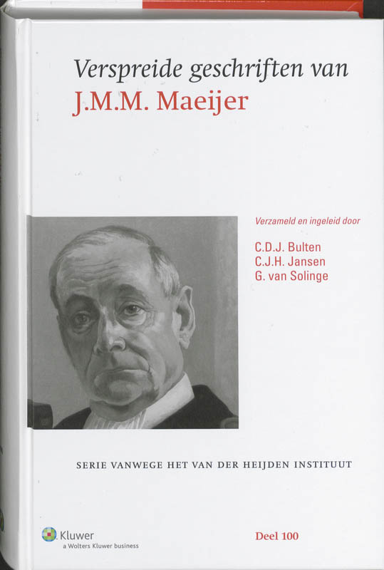 Omslag van Verspreide Geschriften van J.M.M. Maeijer