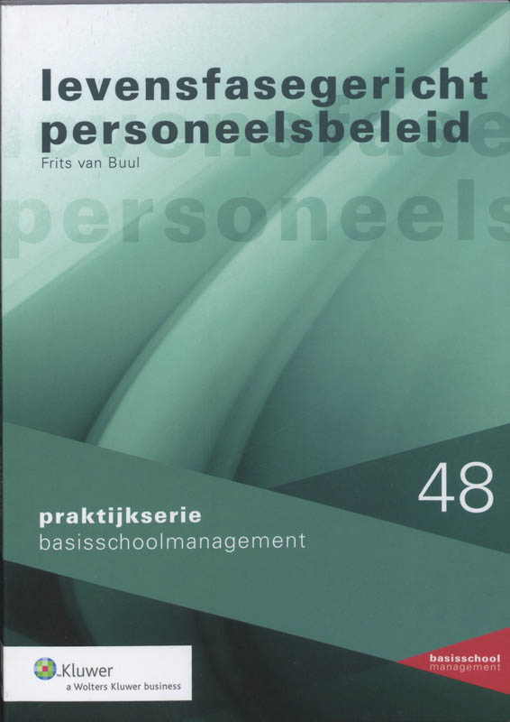 Omslag van Levensfasegericht personeelsbeleid in het basisonderwijs