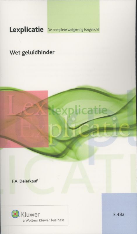 Omslag van Wet geluidhinder