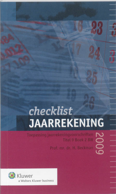 Omslag van 2009
