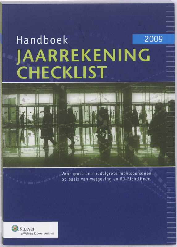 Omslag van Checklist Jaarekening 2009