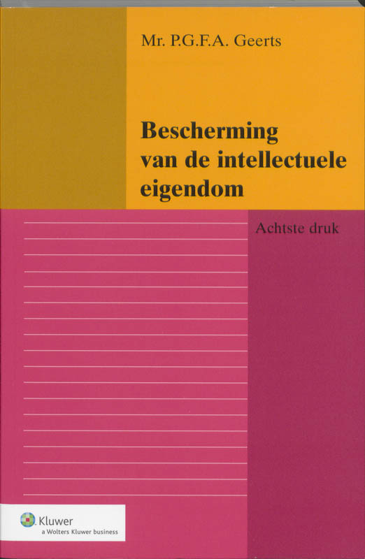 Omslag van Bescherming van de intellectuele eigendom