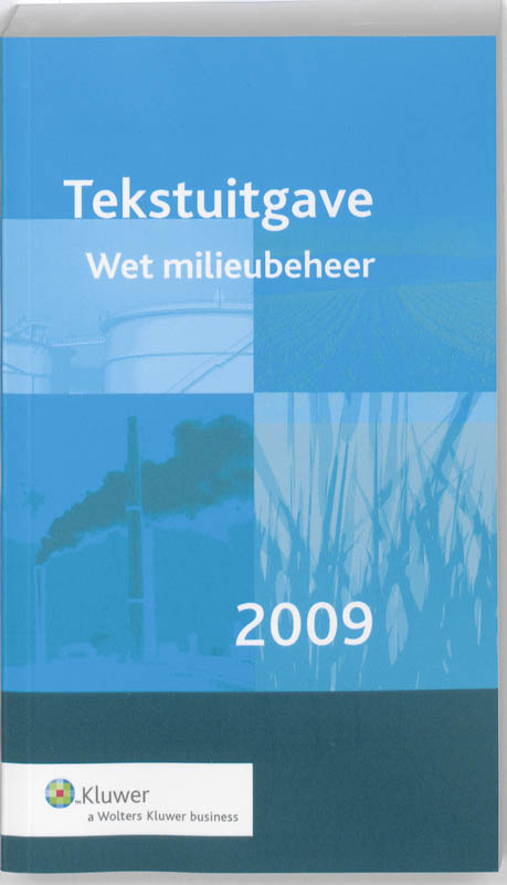 Omslag van Tekstuitgave Wet Milieubeheer 2009