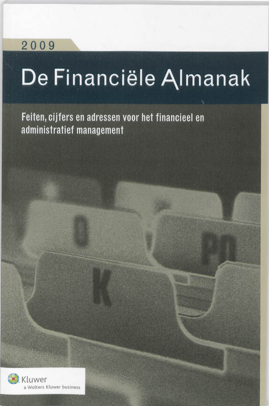 Omslag van De financiële almanak
