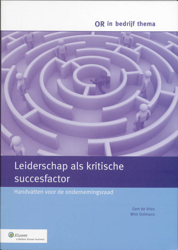 Omslag van Leiderschap als kritische succesfactor