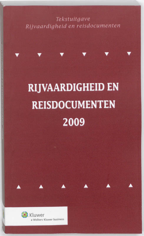 Omslag van Tekstuitgave Rijvaardigheid en Reisdocumenten 2009