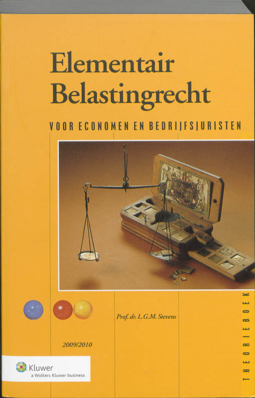 Omslag van Elementair belastingrecht (theorieboek)