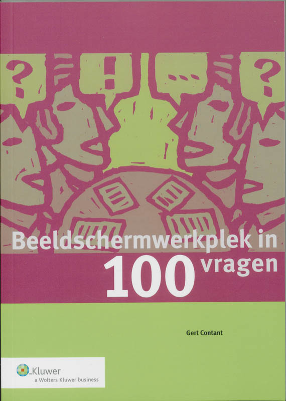 Omslag van Beeldschermwerkplek in 100 vragen